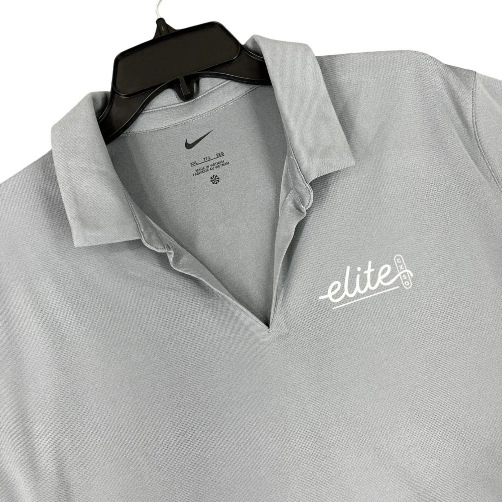 Nike Gorpcore Athleisure Preppy Sporty Elite‎ Performance Golf Polo Women XXL